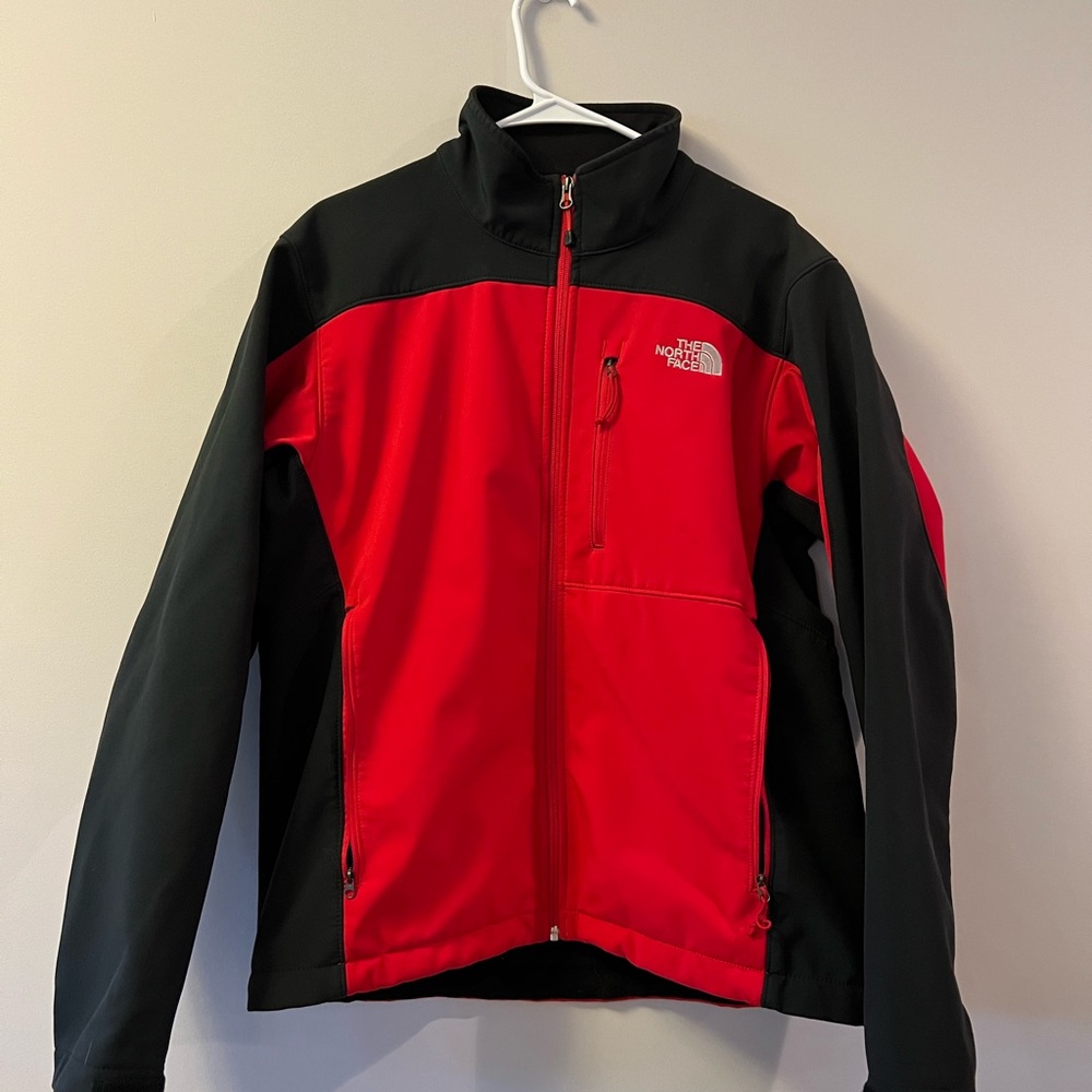 NORTHFACE Men’s black and red jacket